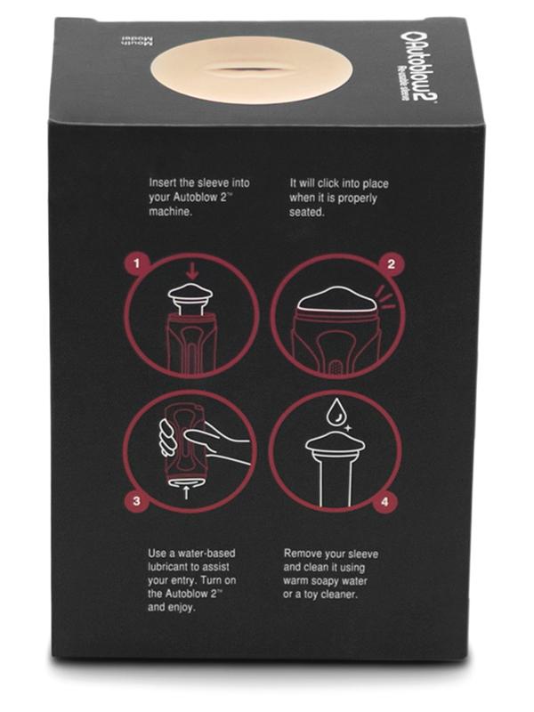 Autoblow 2 Compatible Mouth Sleeve - Size B Autoblow